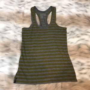 Nixon brand Striped Racerback Tank